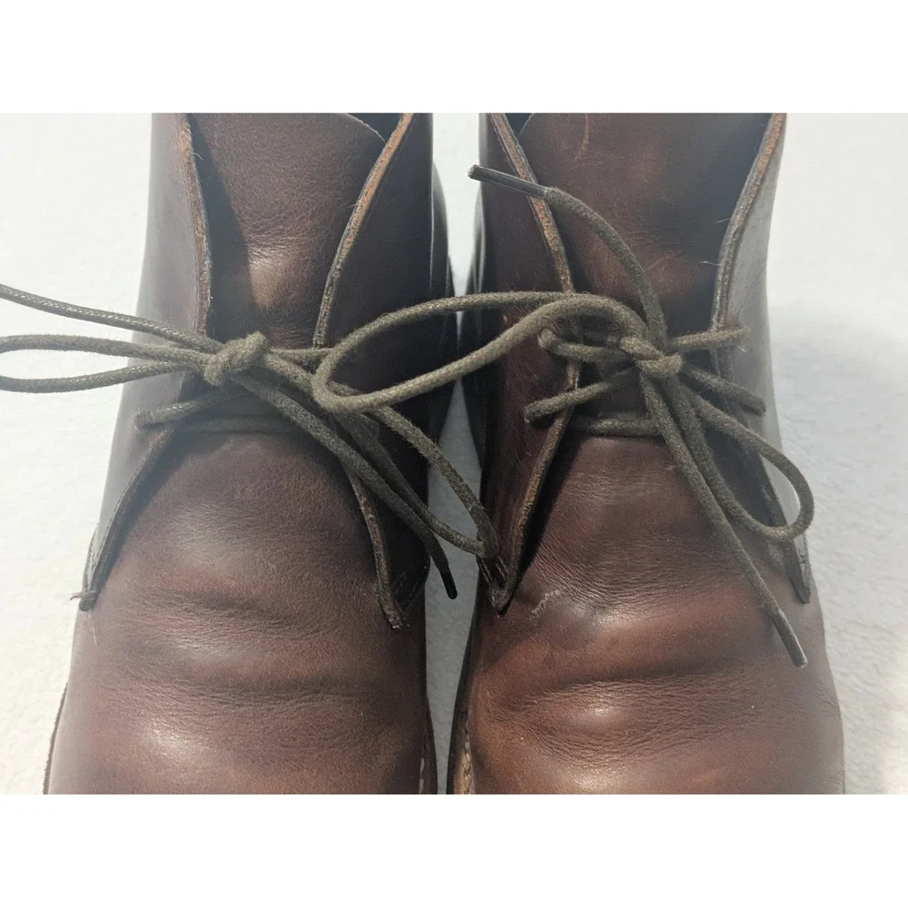 Thursday Boot Co Scout Chukka Everyday Brown Cognac Leather Mens Size 8